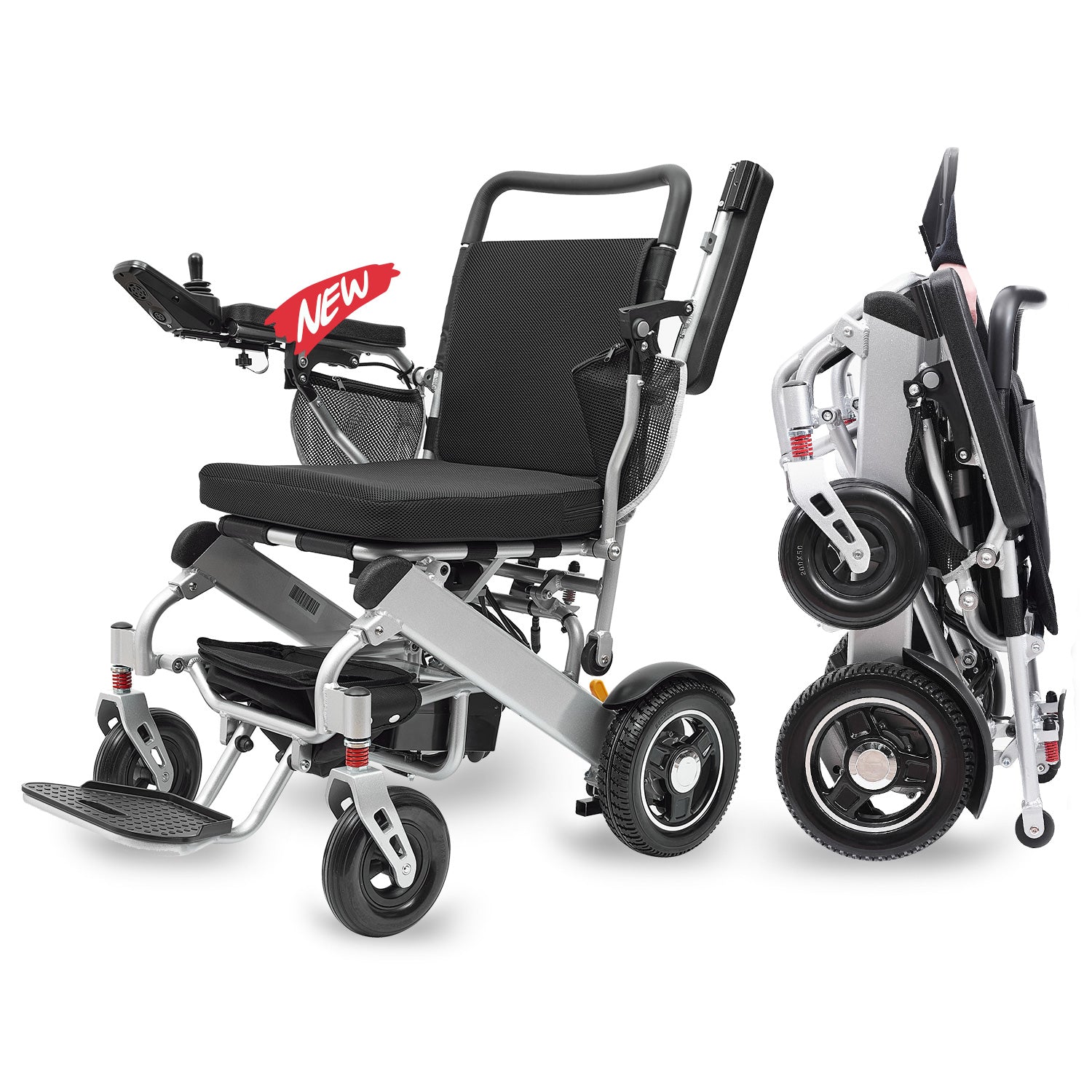 ActiWe WX15 Electric Wheelchair- Ultra-lightweight (Only 47l bs)- Brushless Super Power Motors-